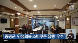 증평군, 민생회복 소비쿠폰 집행 ‘우수’ - kakaoTV 증평군, 민생회복 소비쿠폰 집행 ‘우수’