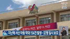 지난해 서산 아동 학대 154건 발생…32명 일시 보호 - kakaoTV 지난해 서산 아동 학대 154건 발생…32명 일시 보호