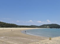 원산도 해수욕장