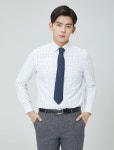 PC체크레귤러카라뉴슬림핏셔츠