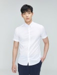 [셔츠가터용셔츠]면도비레귤러카라뉴슬림핏셔츠