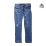 제대로 만든옷 TBH SHOP : [베이직하우스] 구제워싱슬림핏히든밴딩데님팬츠 구제워싱슬림핏히든밴딩데님팬츠