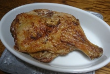 『1日早いクリスマスイブ！？にローストチキンを(^^♪』by はぴ☆ぱら　なおりん : かねひろ 本店 （かねひろの成吉思汁） - 長沼町その他... 