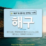국어사전에서 🌾해구로 끝나는 단어는 14개