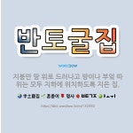 🌟반토굴집: 지붕만 땅 위로 드러나고 방이나 부엌 따위는 모두 지하에 위치하도록 지은 집. - 표준국어대사전