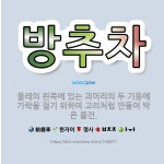 🌟방추차: 물레의 왼쪽에 있는 괴머리의 두 기둥에 가락을 걸기 위하여 고리처럼 만들어 박은 물건. - 표준국어대사전