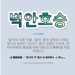 🌟벽안호승: ‘달마’의 다른 이름. (달마: 중국 남북조 시대의 양나라 승려(?~534?). 중국 선종의 ... - 표준국어대사전
