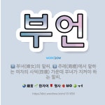 🌟부언: 부녀(婦女)의 말씨., 주례(周禮)에서 말하는 여자의 사덕(四德) 가운데 부녀가 지켜야 하는 말씨. - 표준국어대사전