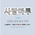 🌟사랑마루: 사랑방 앞에 놓은 마루. - 표준국어대사전