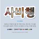 🌟사비행: 옆에서 바람이 불 때 바람 부는 쪽으로 기수를 비스듬히 돌려 가면서 조정해 나가는 비행 방법. - 표준국어대사전