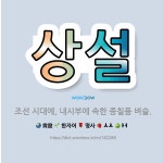 🌟상설: 조선 시대에, 내시부에 속한 종칠품 벼슬. - 표준국어대사전