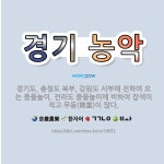 🌟경기 농악: 경기도, 충청도 북부, 강원도 서부에 전하여 오는 풍물놀이. 전라도 풍물놀이에 비하여 잡색이... - 표준국어대사전