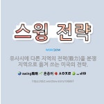 🌟스윙 전략: 유사시에 다른 지역의 전력(戰力)을 분쟁 지역으로 옮겨 쓰는 미국의 전략. - 표준국어대사전