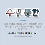 🌟수평 통합: 일정 분야의 제품을 생산ㆍ유통하는 단계가 같은 기업끼리 결합하여 단일 기업체가 되는 일. - 표준국어대사전