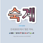 🌟숙계: 전세(前世)에서 맺은 약속. - 표준국어대사전