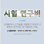 인피니소프트_연구비3비 | 🌟시험 연구비: 신제품이나 신기술을 개발하기 위하여 시험하고 연구하는 데 지출하는 비용. - 표준국어대사전