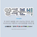 🌟양과분비: 두 과부가 슬픔을 서로 나눈다는 뜻으로, 같은 처지에 있는 사람끼리 서로 동정함을 이르는 말. - 표준국어대사전