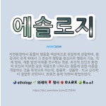 🌟에솔로지: 자연환경에서 동물의 행동을 객관적으로 정밀하게 관찰하여, 환경과의 관계 속에서 그 본능적 행동... - 표준국어대사전
