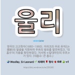 🌟울리: 영국의 고고학자(1880~1960). 이라크의 우르 유적(Ur遺跡)의 발굴을 지휘하여 우르의 왕묘... - 표준국어대사전