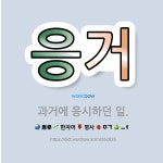 🌟응거: 과거에 응시하던 일. - 표준국어대사전