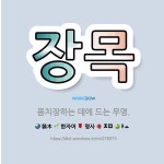 🌟장목: 몸치장하는 데에 드는 무명. - 표준국어대사전