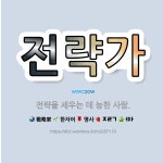 🌟전략가: 전략을 세우는 데 능한 사람. - 표준국어대사전
