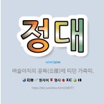 🌟정대: 벼슬아치의 공복(公服)에 띠던 가죽띠. - 표준국어대사전