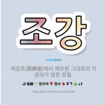 🌟조강: 제강로(製鋼爐)에서 제조된 그대로의 가공되지 않은 강철. - 표준국어대사전