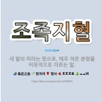 조족지혈: 새 발의 피라는 뜻으로, 매우 적은 분량을 비유적으로 이르는 말. - 표준국어대사전