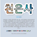 🌟천은사: 전라남도 구례군 광의면에 있는 절. 신라 흥덕왕 3년(828)에 범승(梵僧) 덕운(德雲) 조사가... - 표준국어대사전