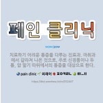 🌟페인 클리닉: 치료하기 어려운 통증을 다루는 진료과. 마취과에서 갈라져 나온 것으로, 주로 신경통이나 두... - 표준국어대사전