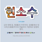 🌟현소수: 신라 때에 둔, 현(縣)의 우두머리. 당(幢)에서 대나마(大奈麻)까지의 벼슬아치 가운데서 임명하였다. - 표준국어대사전