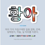 🌟황아: 여러 가지 자질구레한 일용 잡화. 끈목, 담배쌈지, 바늘, 실 따위를 이른다. - 표준국어대사전