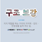 🌟구조 보강: 지지 역할을 하는 구조의 지지력ㆍ강도ㆍ안정성을 높여 주는 일. - 표준국어대사전