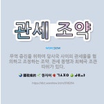 🌟관세 조약: 무역 증진을 위하여 당사국 사이의 관세율을 협의하고 조정하는 조약. 관세 동맹과 최혜국 조관... - 표준국어대사전