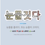 🌟눈물짓다: 눈물을 흘리다. 또는 눈물이 고이다. - 표준국어대사전