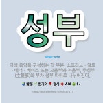 🌟성부: 다성 음악을 구성하는 각 부분. 소프라노ㆍ알토ㆍ테너ㆍ베이스 또는 고음부와 저음부, 주성부(主聲部)... - 표준국어대사전