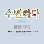 🌟수면하다: 잠을 자다. - 표준국어대사전