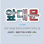 🌟앞대문: 집의 정문을 뒷문에 상대하여 이르는 말. - 표준국어대사전