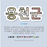 🌟용천군: 평안북도 서북부에 있는 군. 압록강 하구의 동안(東岸)을 차지하고 있고, 농산ㆍ수산물이 많이 나... - 표준국어대사전