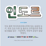 🌟인도르: 인도 중부 마디아프라데시주에 있는 상공업 도시. 주요 간선 도로 및 철도의 교차점으로 주로 농산... - 표준국어대사전