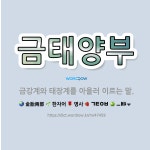 🌟금태양부: 금강계와 태장계를 아울러 이르는 말. - 표준국어대사전