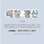 🌟태창 광산: 충청북도 충주시 앙성면에 있는 금 광산. 1930년에 개발된 것과 1938년에 개발된 것이 있다. - 표준국어대사전