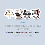 🌟주말농장: 주말을 이용하여 채소 등을 가꾸는 도시 근교의 농장. - 표준국어대사전