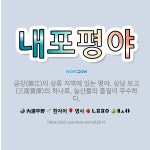 🌟내포평야: 금강(錦江)의 상류 지역에 있는 평야. 삼남 보고(三南寶庫)의 하나로, 농산물의 품질이 우수하다. - 표준국어대사전