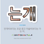 🌟는개: 안개비보다는 조금 굵고 이슬비보다는 가는 비. - 표준국어대사전