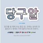 🌟당구알: 당구를 칠 때에 쓰는 둥근 공. 전에는 상아로 만들었으나 현재는 주로 플라스틱으로 만든다. - 표준국어대사전