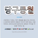 🌟당구풍월: 서당에서 기르는 개가 풍월을 읊는다는 뜻으로, 그 분야에 대하여 경험과 지식이 전혀 없는 사람... - 표준국어대사전