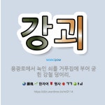 🌟강괴: 용광로에서 녹인 쇠를 거푸집에 부어 굳힌 강철 덩어리. - 표준국어대사전