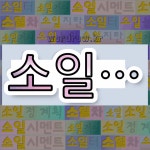 국어사전에서 💕소일로 시작하는 단어 중에서, 한자 小 (작을 소) 관련 단어는 4개